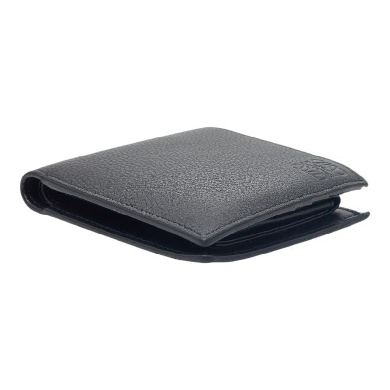 Loewe Anagram Bifold Wallet Black Leather