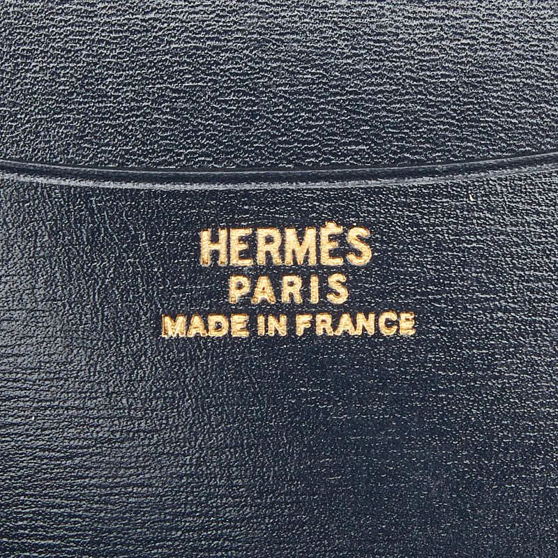 Hermes Ajanda PM Notebook Cover Navy Box Calf Agenda