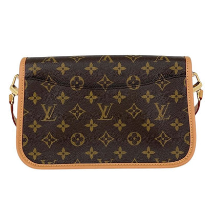 Louis Vuitton Diane 2-Way Shoulder Crossbody PM Bag Monogram Brown Fuchsia