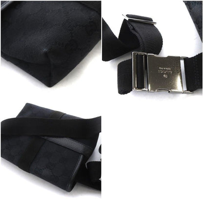 Gucci Waist Bag GG Canvas Black