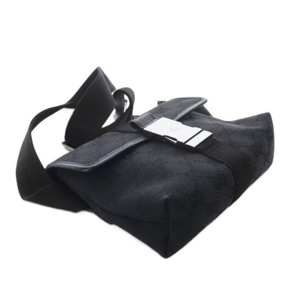 Gucci Waist Bag GG Canvas Black