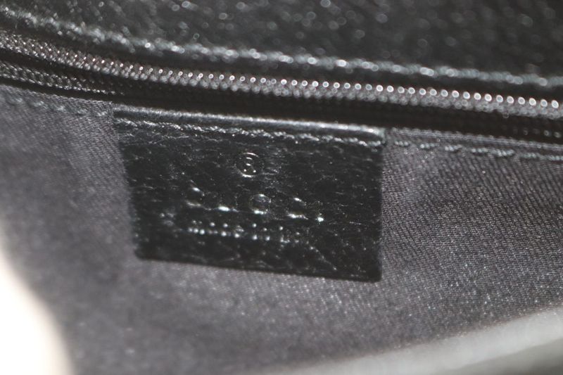 Gucci Waist Bag GG Canvas Black