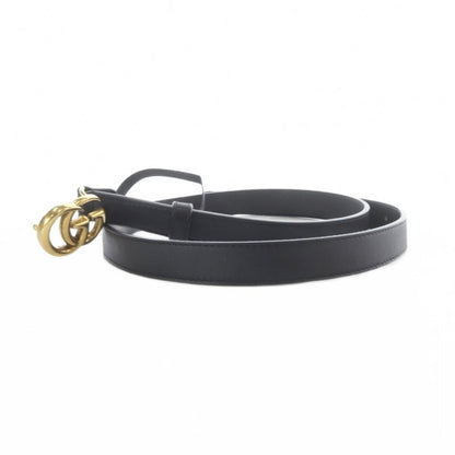 Gucci Double Slim Belt Black