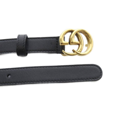 Gucci Double Slim Belt Black