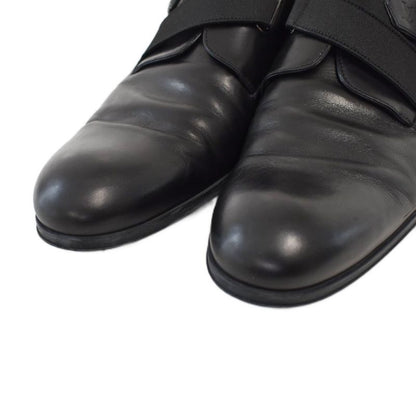 Louis Vuitton Business Shoes Dress Leather Logo Belt 8 Black