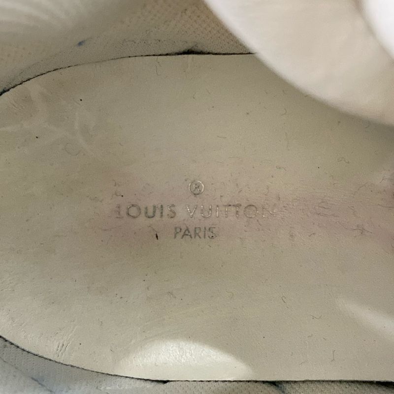 Louis Vuitton Sneakers 36.5 LV Aklite Line White Navy Multi