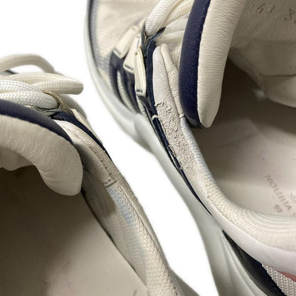 Louis Vuitton Sneakers 36.5 LV Aklite Line White Navy Multi