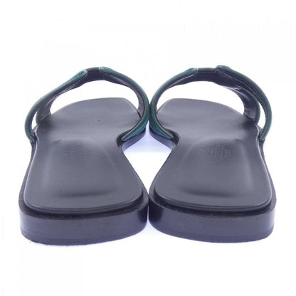 Hermes Oran Sandals Green
