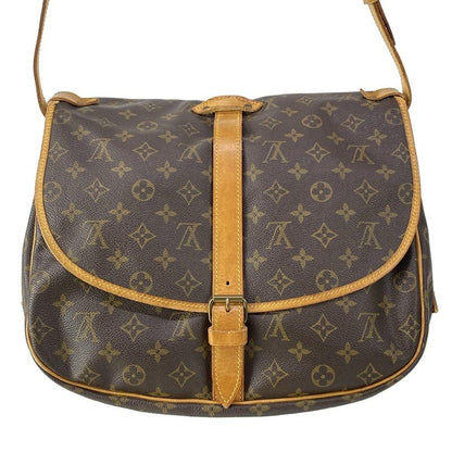 Louis Vuitton Shoulder Bag Monogram Saumur 35