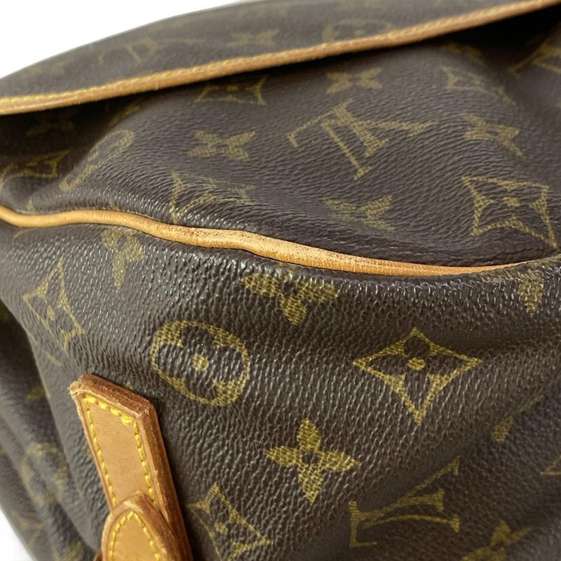 Louis Vuitton Shoulder Bag Monogram Saumur 35