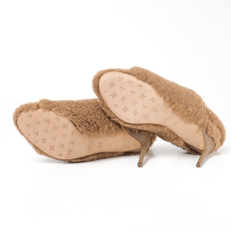 Max Mara Teddy Sandals 36.5 Shoes