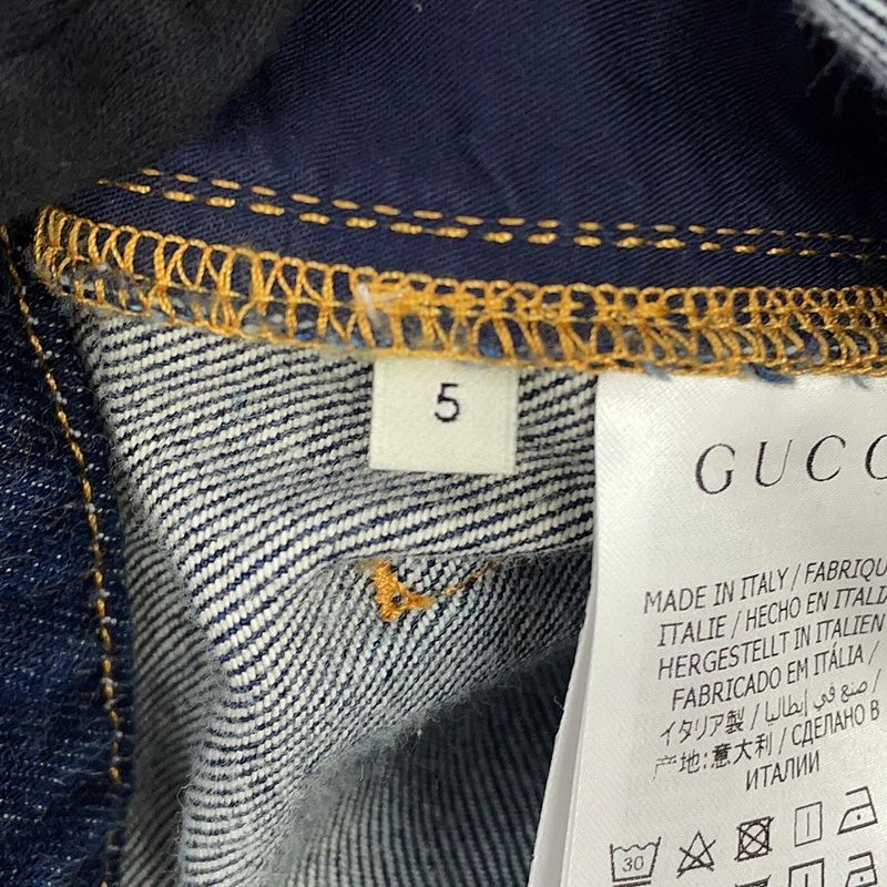 Gucci Pants Children's Horama Patch Denim Kids 5