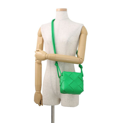 Bottega Veneta Shoulder Bag Maxi Intrecciato Mini Cassette Lambskin