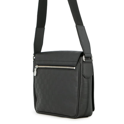 Louis Vuitton Shoulder Bag Damier Infini District PM Black