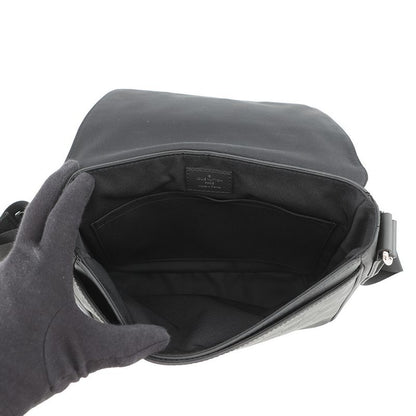 Louis Vuitton Shoulder Bag Damier Infini District PM Black