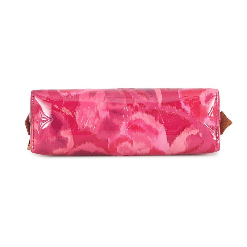 Louis Vuitton Pouch Monogram Vernis Ikat Flower Pochette Cosmetic