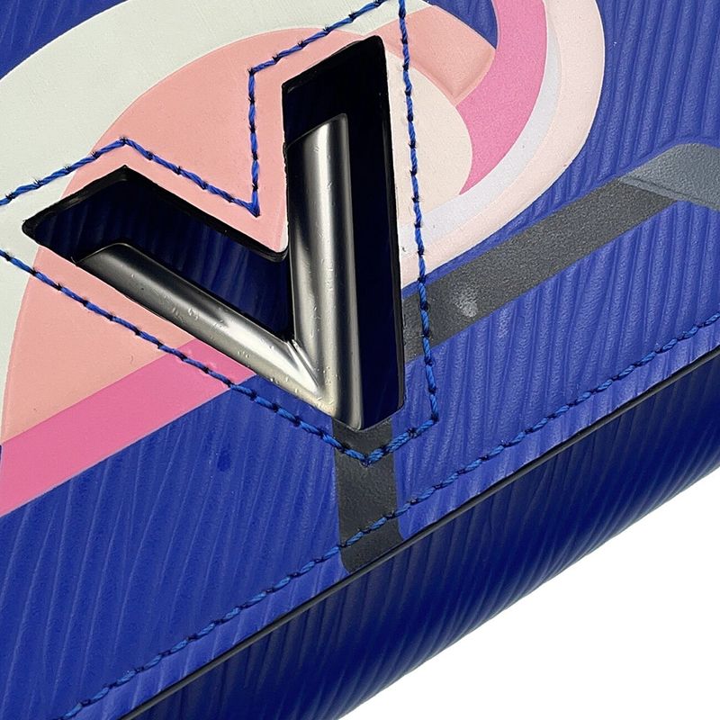 Louis Vuitton Chain Wallet Epi Portefeuille Twist