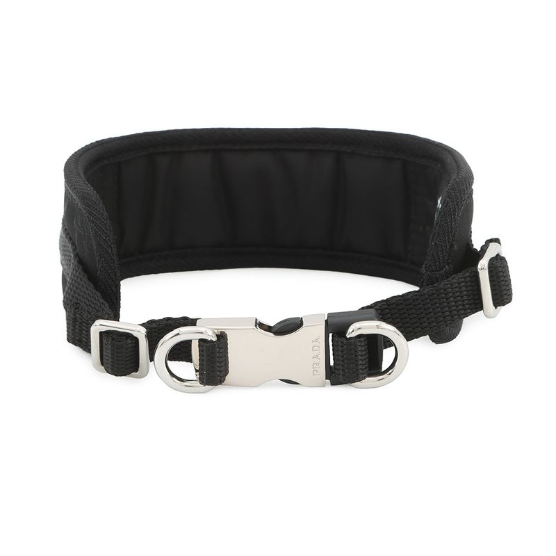Prada Collar Re-Nylon Pet M Black Dog Pet Supplies Shoulder Bag