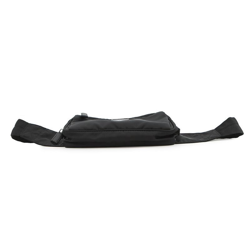Prada Belt Bag Re-Nylon Saffiano Bag Black