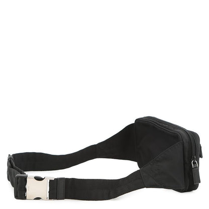 Prada Belt Bag Re-Nylon Saffiano Bag Black