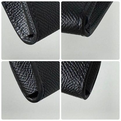 Hermes Chaine D'ancre to Go Black Epsom Wallet