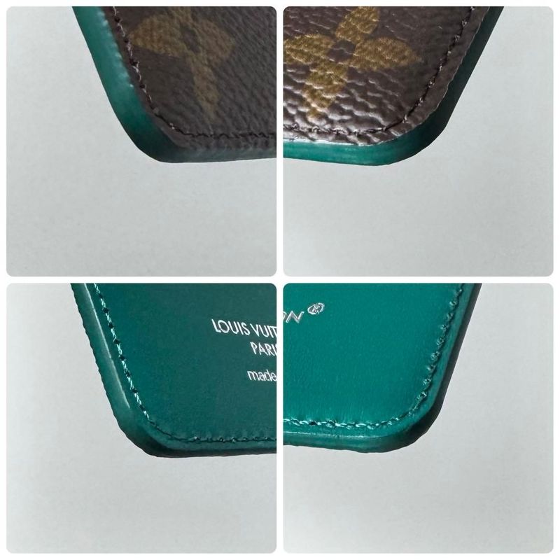 Louis Vuitton Card Holder Magnet Monogram Macassar