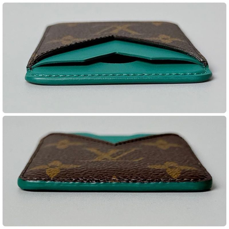 Louis Vuitton Card Holder Magnet Monogram Macassar