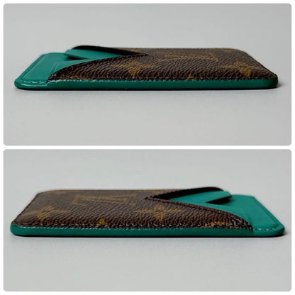 Louis Vuitton Card Holder Magnet Monogram Macassar