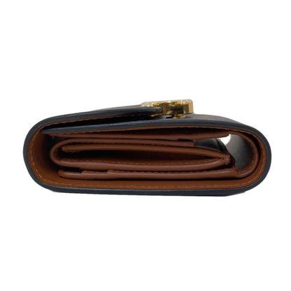 Celine Triomphe Bifold Wallet Leather