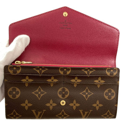 Louis Vuitton Portefeuille Sarah Wallet Monogram Canvas