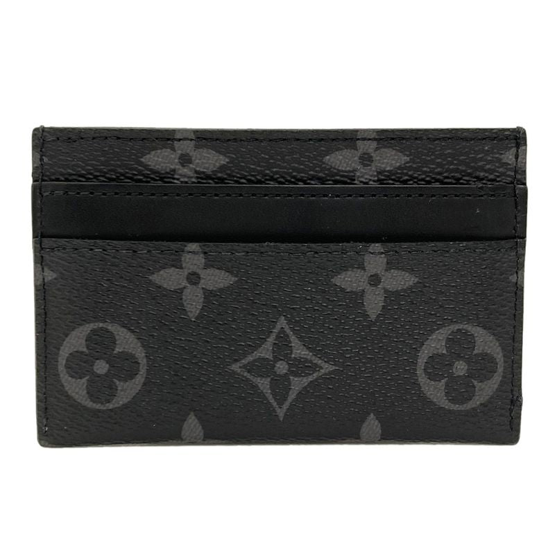 Louis Vuitton Card Holder Double Case Monogram Eclipse