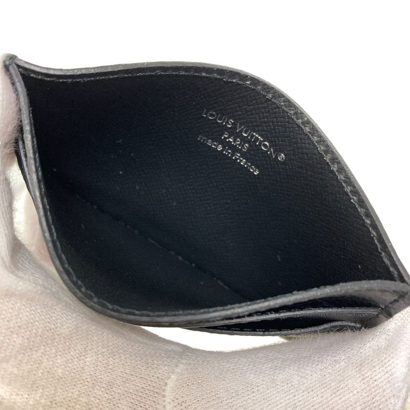 Louis Vuitton Card Holder Double Case Monogram Eclipse