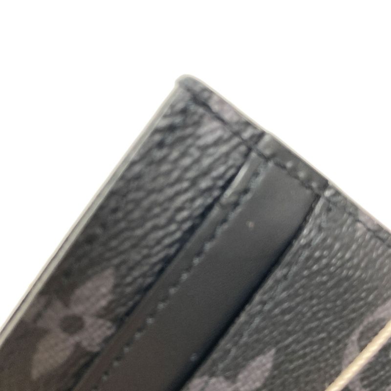 Louis Vuitton Card Holder Double Case Monogram Eclipse