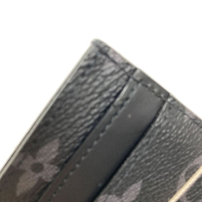 Louis Vuitton Card Holder Double Case Monogram Eclipse