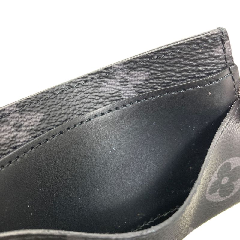 Louis Vuitton Card Holder Double Case Monogram Eclipse