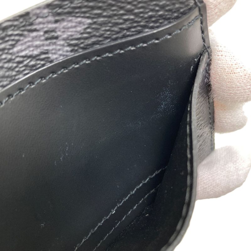 Louis Vuitton Card Holder Double Case Monogram Eclipse