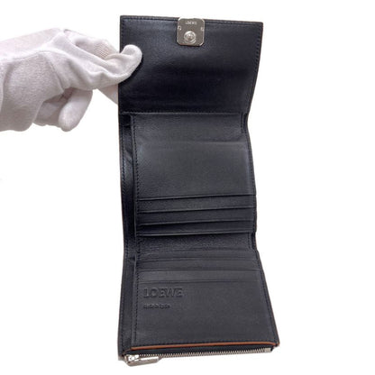 Loewe Anagram Trifold Wallet Bifold Leather