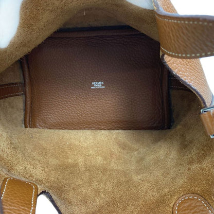 Hermes Picotin PM Gold Silver Handbag Epsom