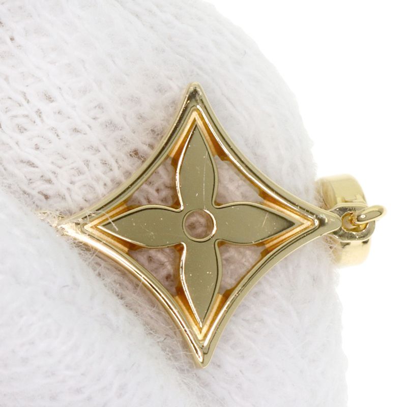 Louis Vuitton Pendant Monogram Idylle Diamond Necklace 18k Yellow Gold