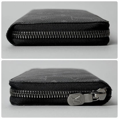 Louis Vuitton Monogram Eclipse Zippy Wallet Horizontal