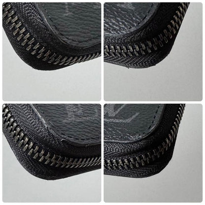 Louis Vuitton Monogram Eclipse Zippy Wallet Horizontal
