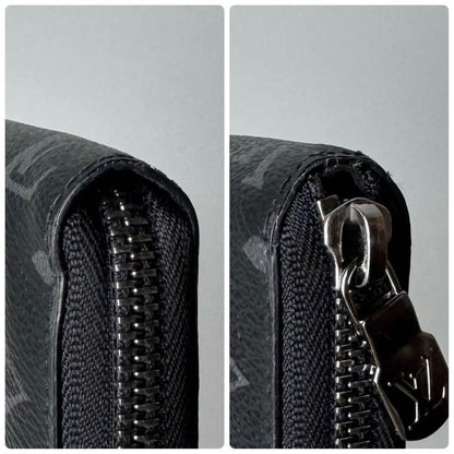 Louis Vuitton Monogram Eclipse Zippy Wallet Horizontal