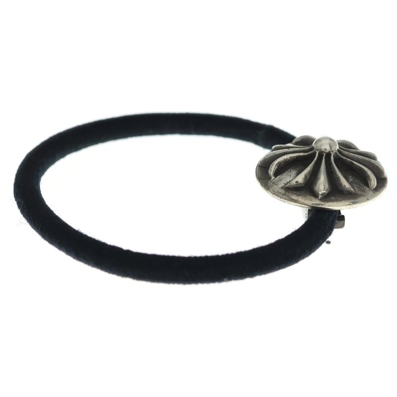 Chrome Hearts Hairband Cross Ball Headband Hair Tie Concho Silver