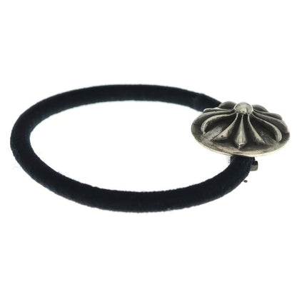 Chrome Hearts Hairband Cross Ball Headband Hair Tie Concho Silver