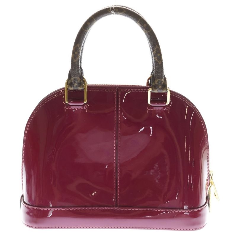 Louis Vuitton Monogram Vernis Alma BB Miroir Shoulder Bag