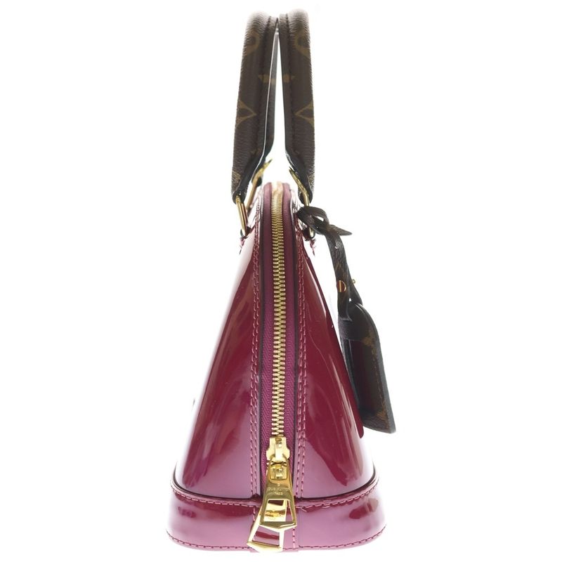 Louis Vuitton Monogram Vernis Alma BB Miroir Shoulder Bag