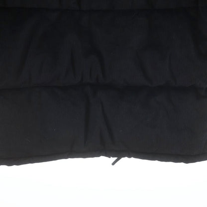 Prada Detachable Sleeve Corduroy Down Jacket Black