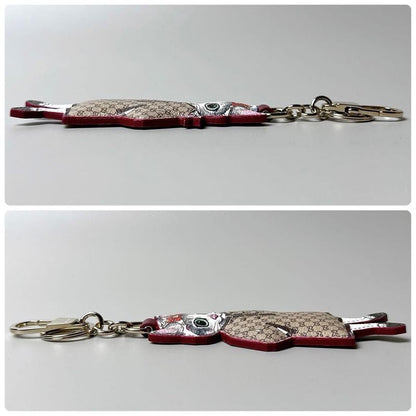 Gucci Yuko Higuchi Charm Key Holder Key Ring Bow