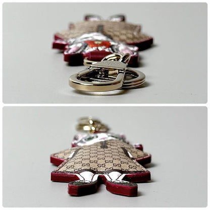 Gucci Yuko Higuchi Charm Key Holder Key Ring Bow