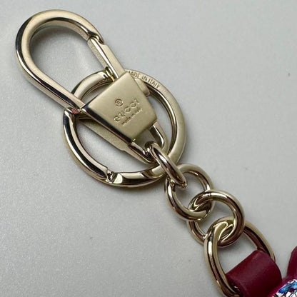Gucci Yuko Higuchi Charm Key Holder Key Ring Bow